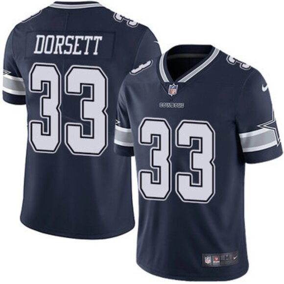 Mens Youths Kids Womens Tony Dorsett Navy Blue Stitched Vapor Jersey